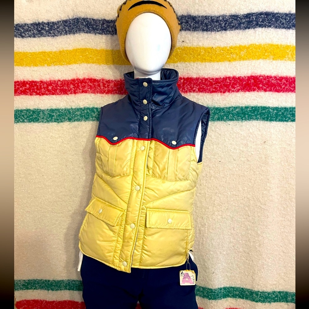 Vintage Late 70’s puffer vest